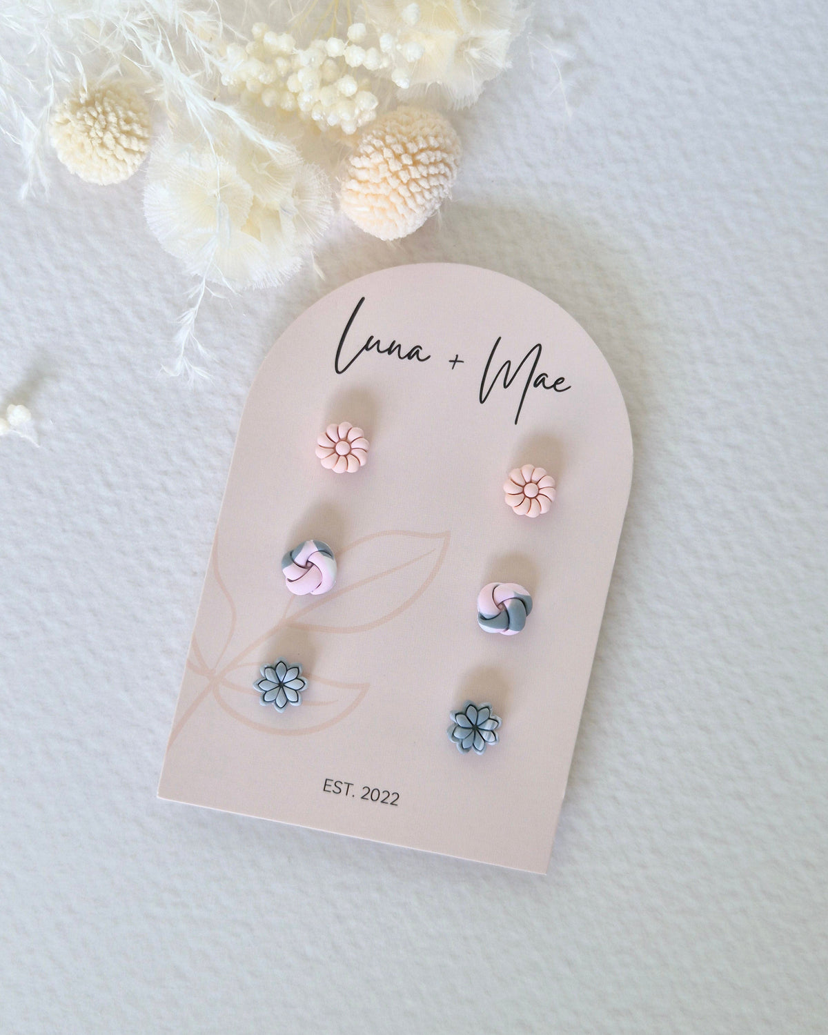 Garden Trio Stud Earring Pack #2