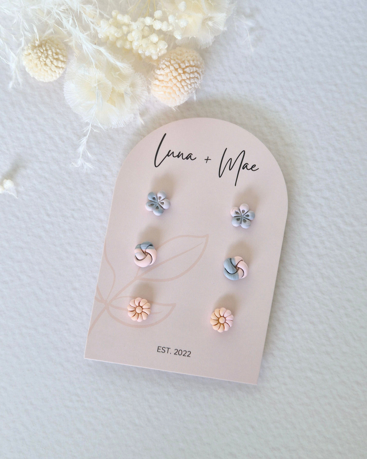 Garden Trio Stud Earring Pack #3