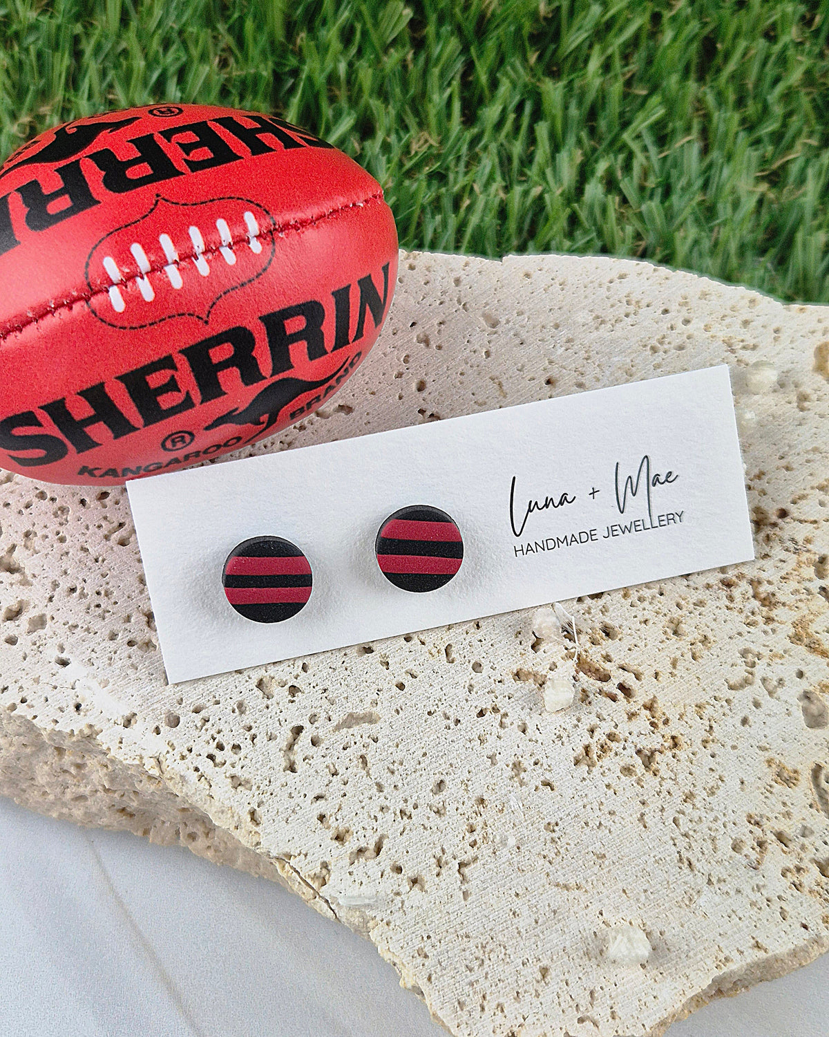 Macclesfield (Essendon AFL + West Adelaide SANFL) Football Studs