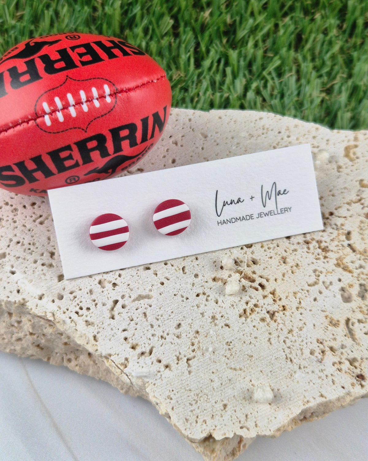 Strathalbyn + Mount Lofty (Sydney Swans AFL + North Adelaide SANFL) Football Studs