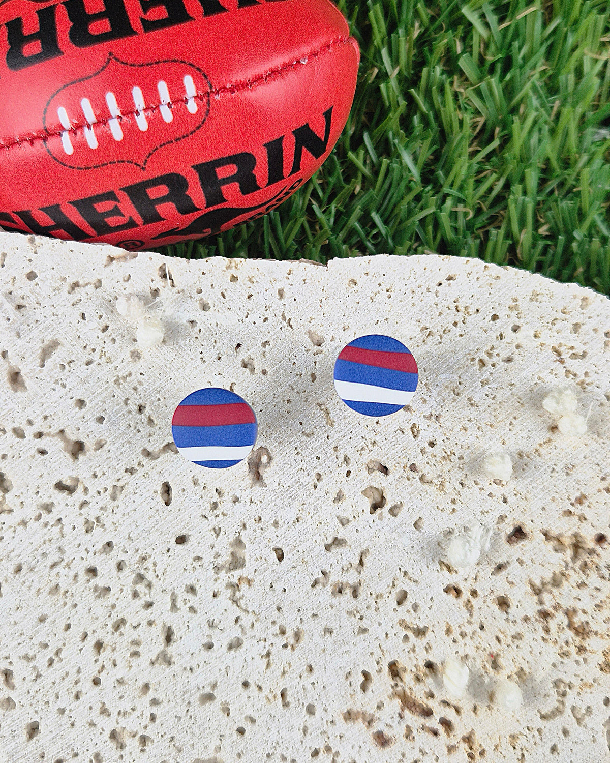 Onkaparinga (Western Bulldogs AFL + Central District SANFL) Football Studs