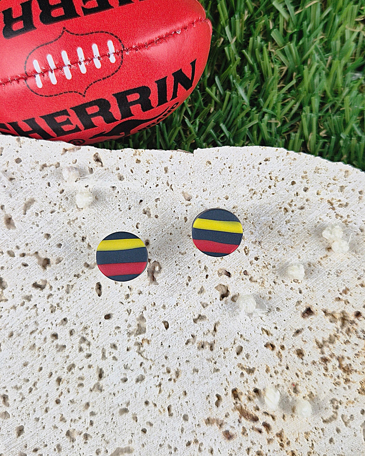 Adelaide Crows AFL + SANFL Football Studs