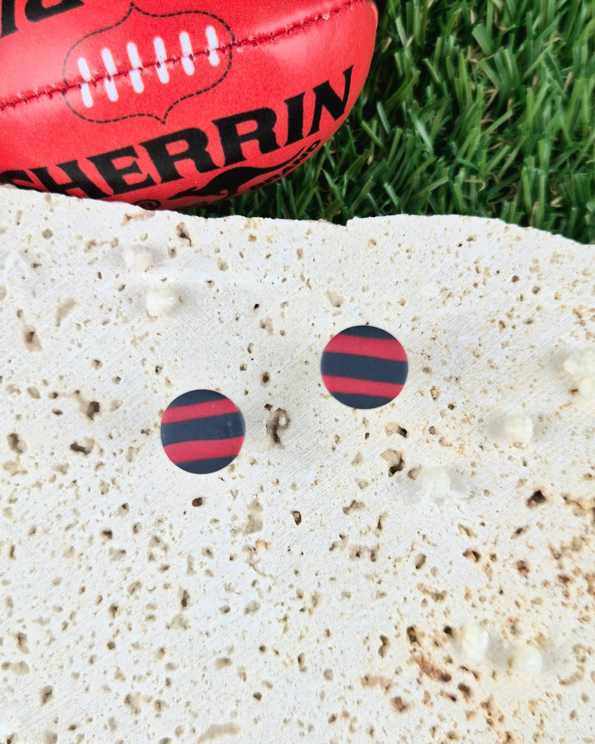 Uraidla + Echunga (Melbourne AFL + Norwood SANFL) Football Studs