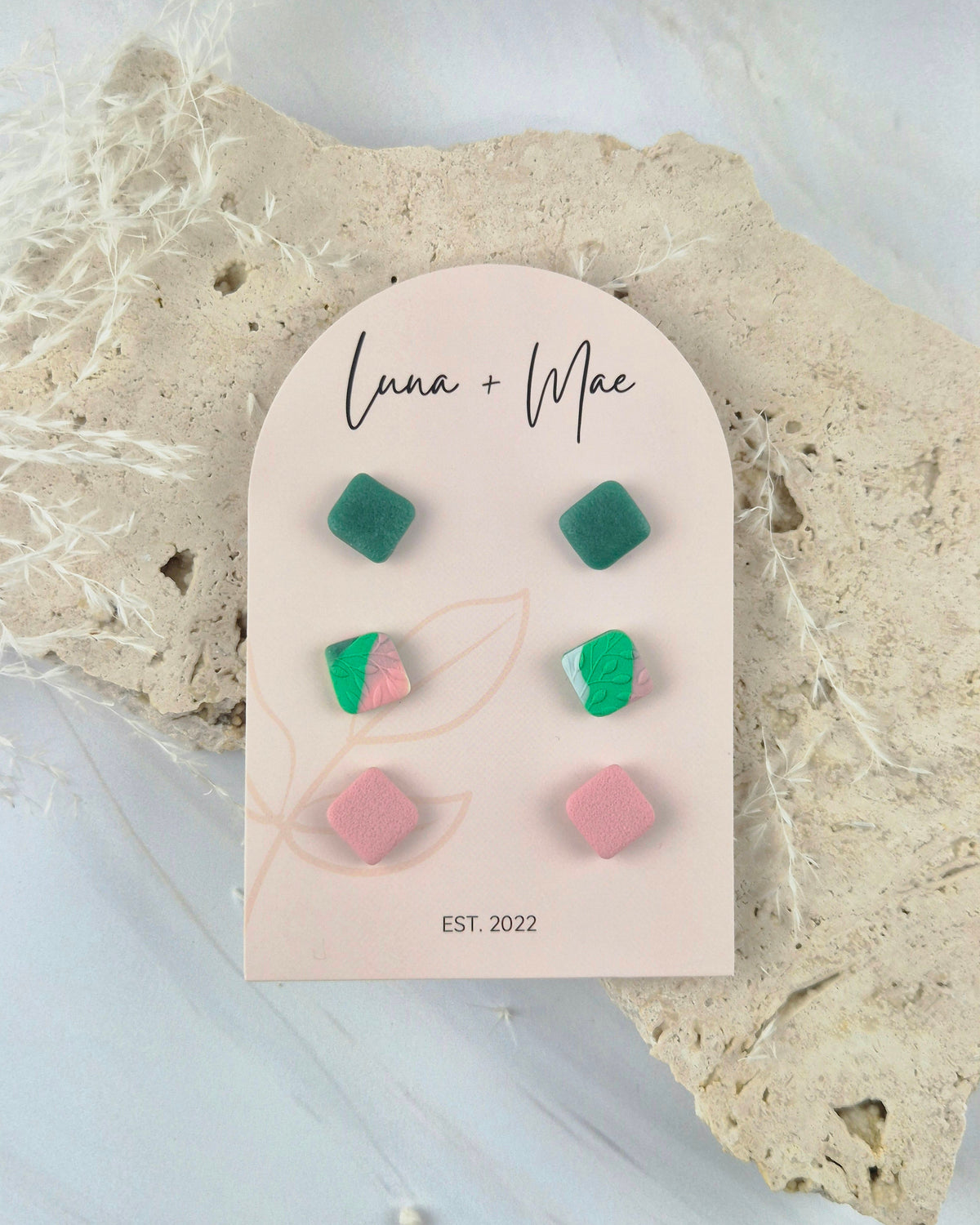 Garden Trio Stud Earring Pack #4
