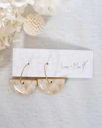 Timeless Mustard Hoop - Luna + Mae