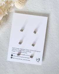 Garden Trio Stud Earring Pack #5