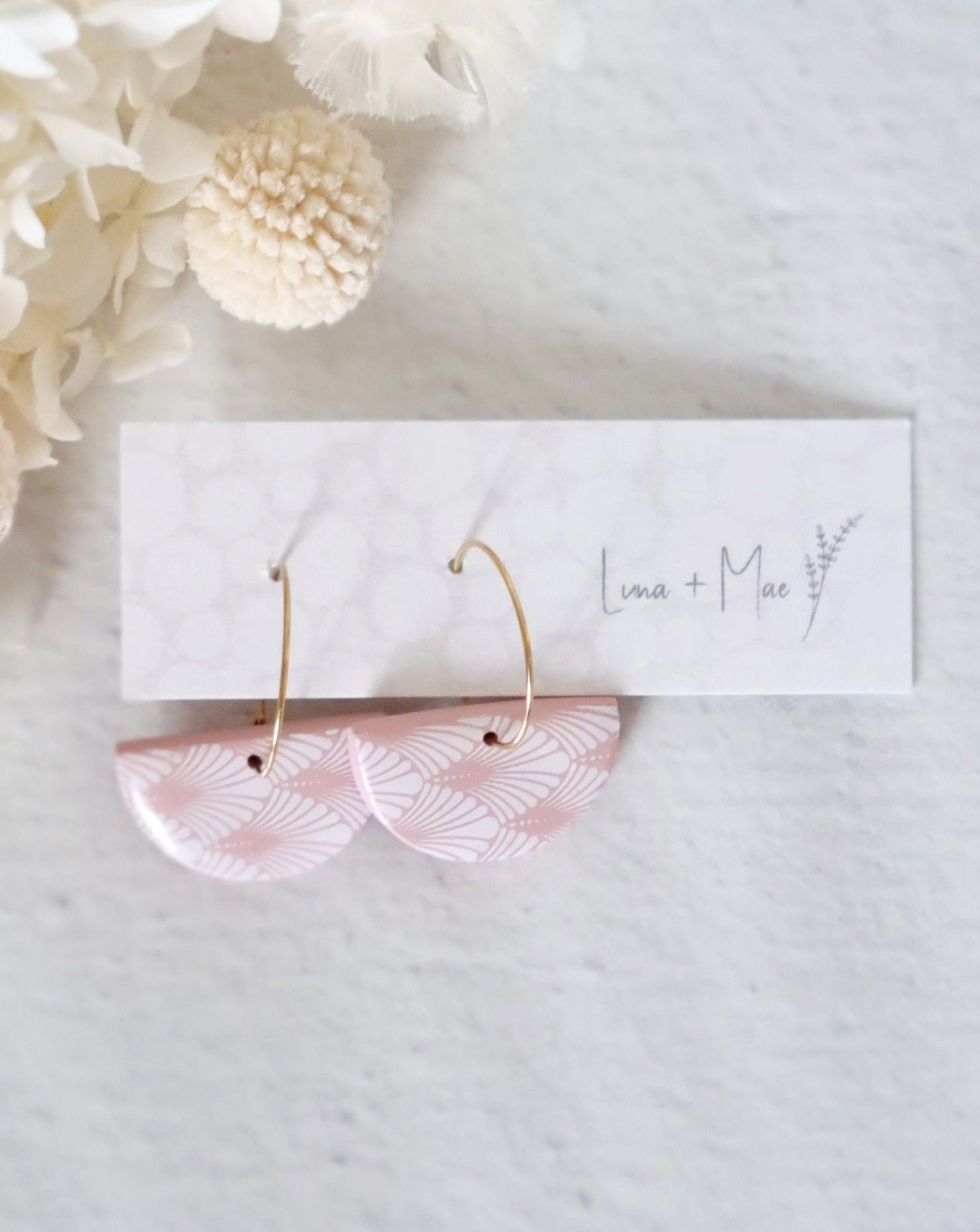 Timeless Pink Hoop - Luna + Mae