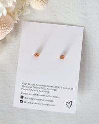 Christmas Tree Red Glitter Dangle Earrings