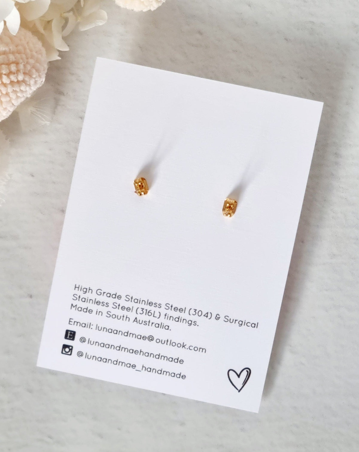 Saxe Scallop Dangle Earrings