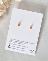 Saxe Scallop Dangle Earrings