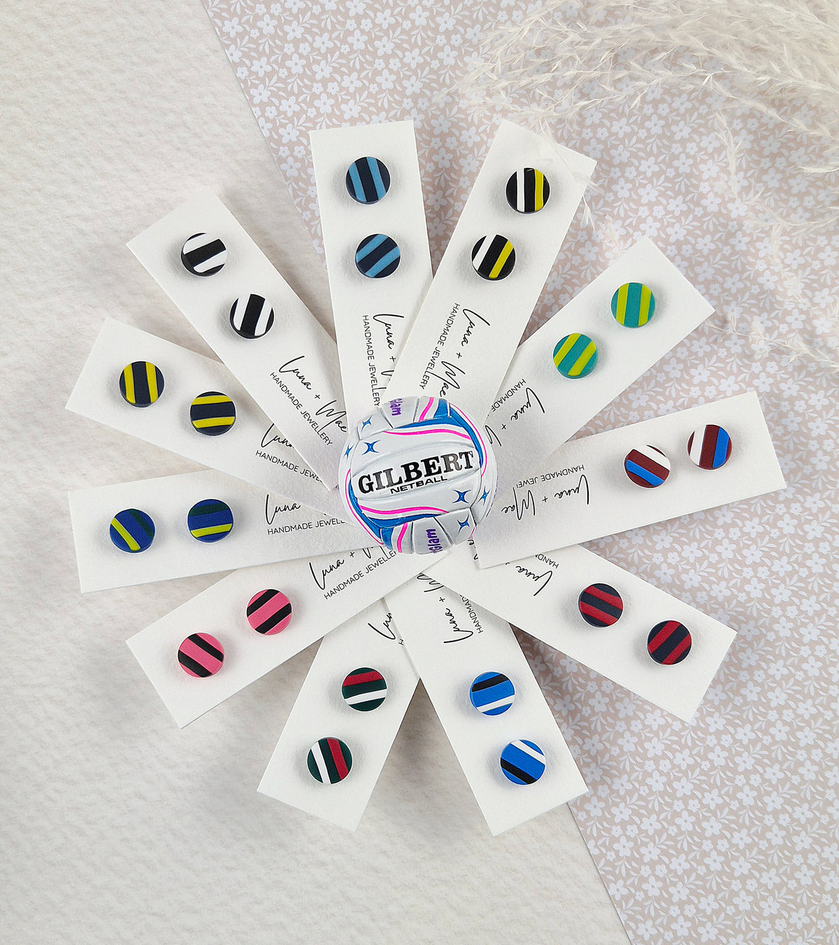 Stirling Comets Netball Studs