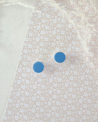 Plain Circular Studs 'Choose Your Own Colour'