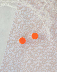 Plain Circular Studs 'Choose Your Own Colour'