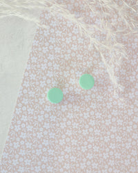 Plain Circular Studs 'Choose Your Own Colour'