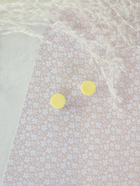 Plain Circular Studs 'Choose Your Own Colour'