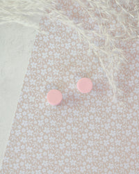 Plain Circular Studs 'Choose Your Own Colour'