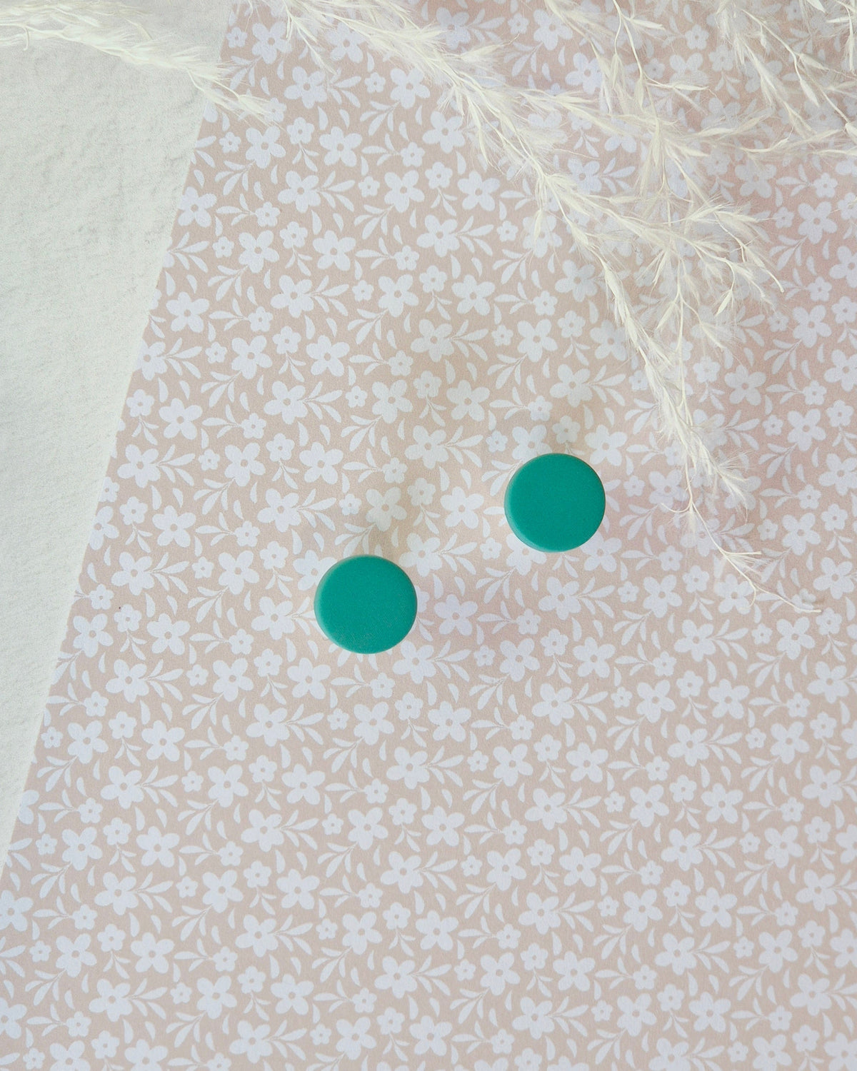 Plain Circular Studs 'Choose Your Own Colour'