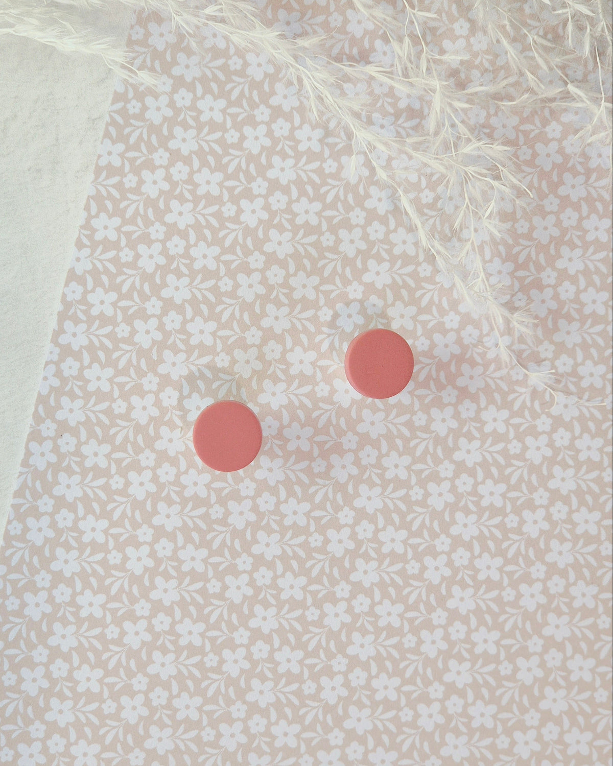 Plain Circular Studs 'Choose Your Own Colour'