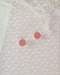 Plain Circular Studs 'Choose Your Own Colour'