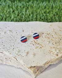 Sydney Roosters (NRL) Football Studs Luna + Mae