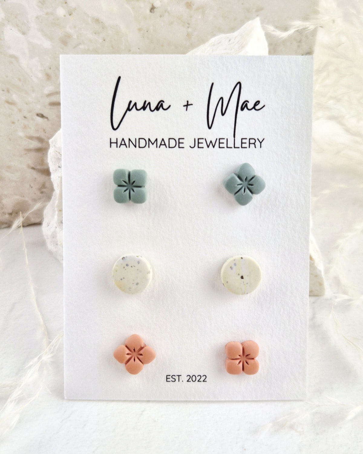 Trio Stud Earring Pack #2