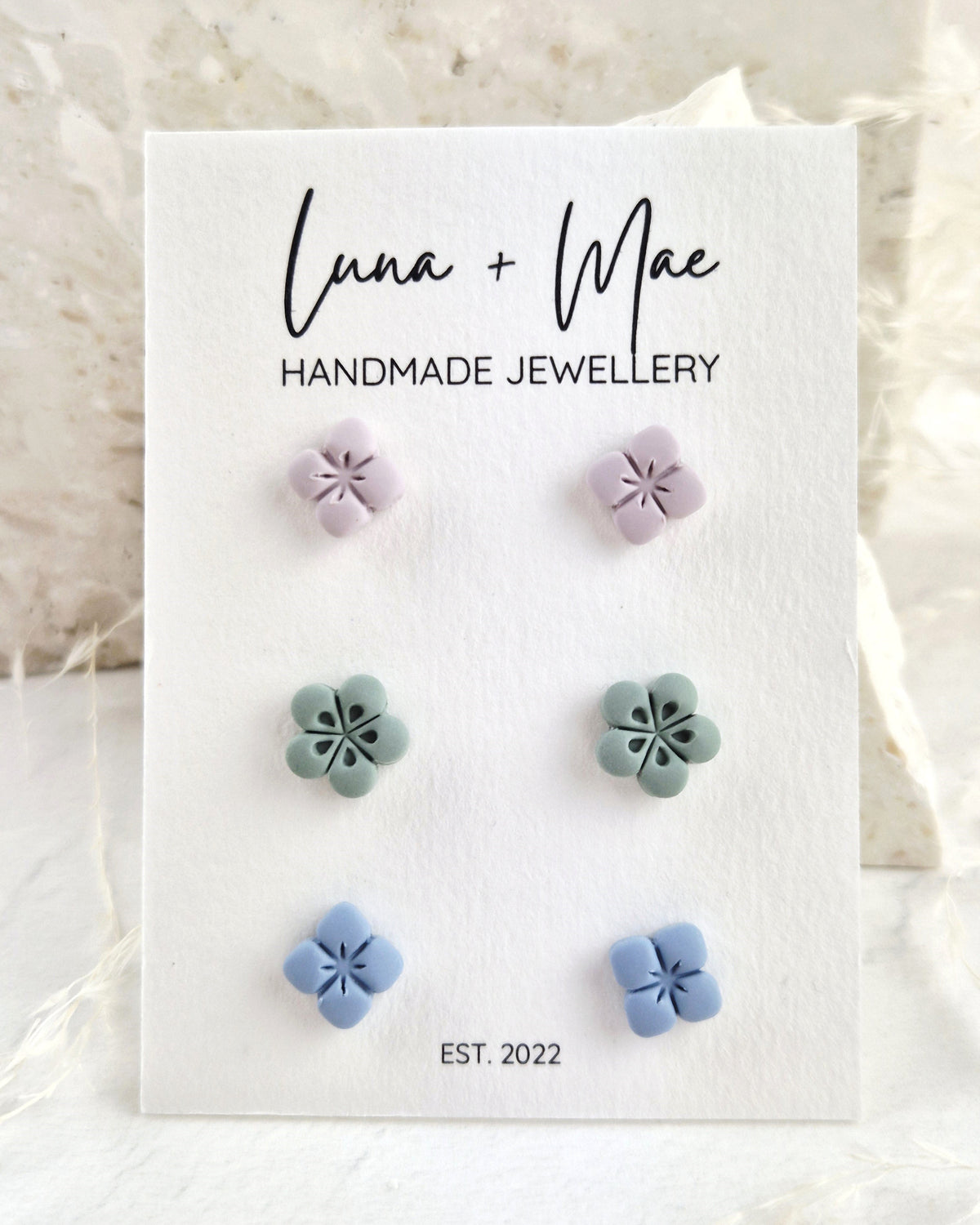 Trio Flower Stud Pack #1