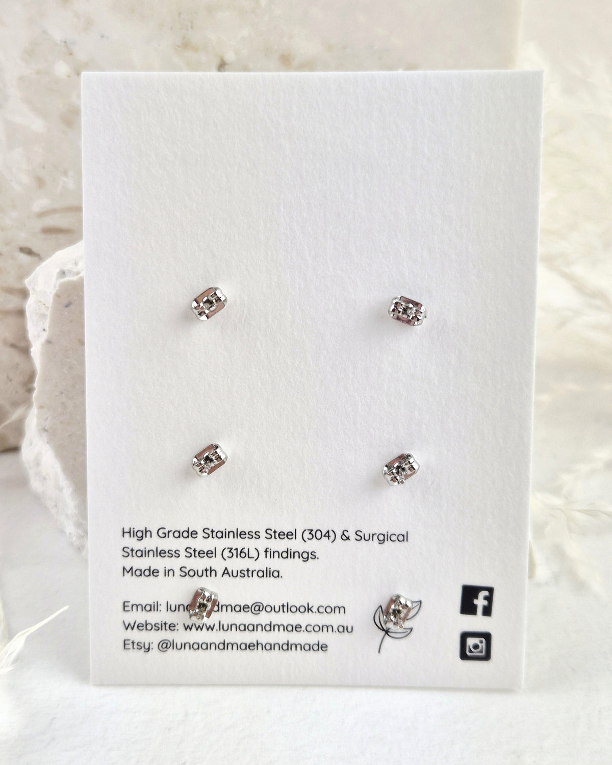 Trio Stud Earring Pack #2