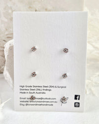 Trio Stud Earring Pack #2