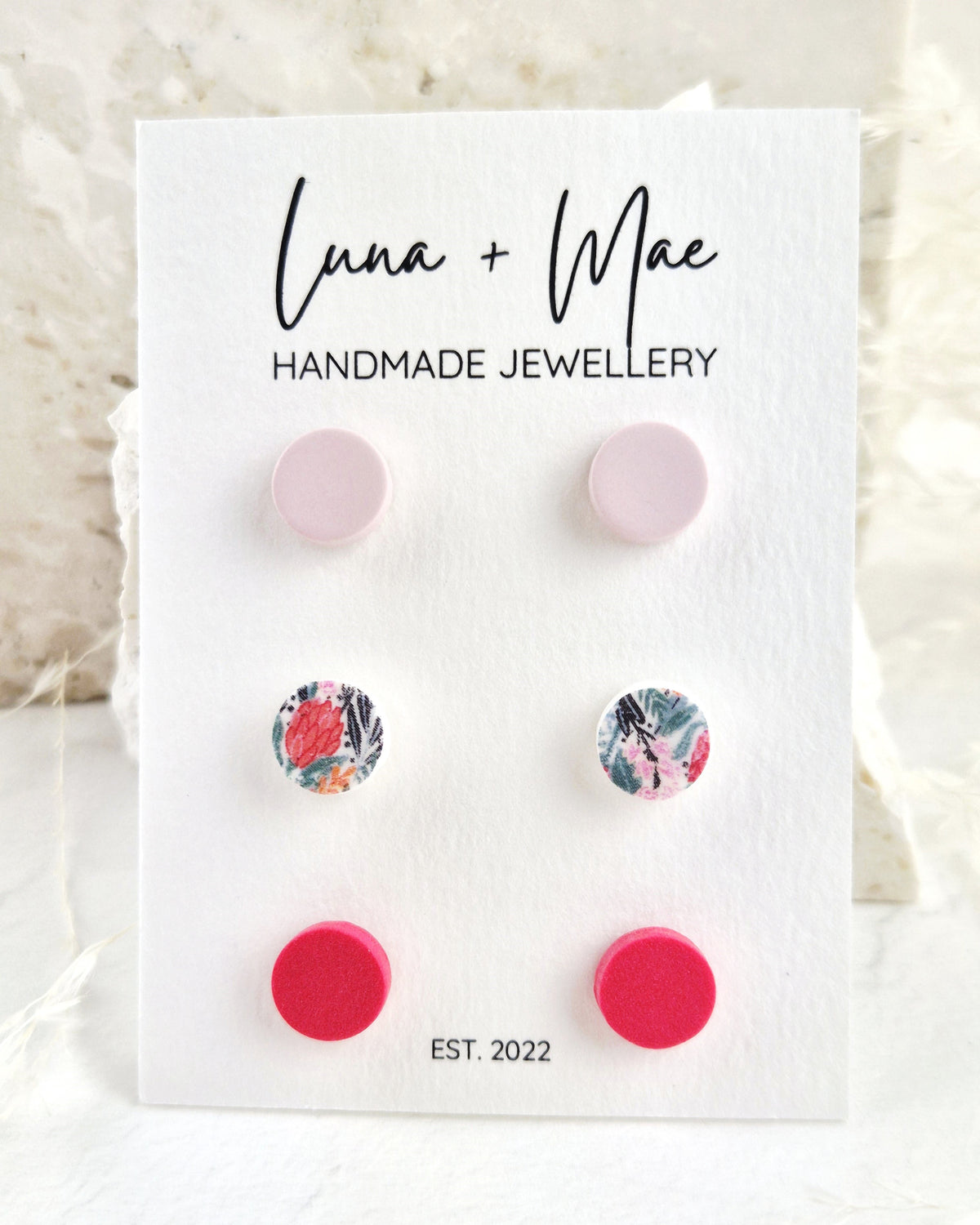 Trio Stud Earring Pack #3