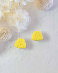 Teacher Yellow Stud Earrings